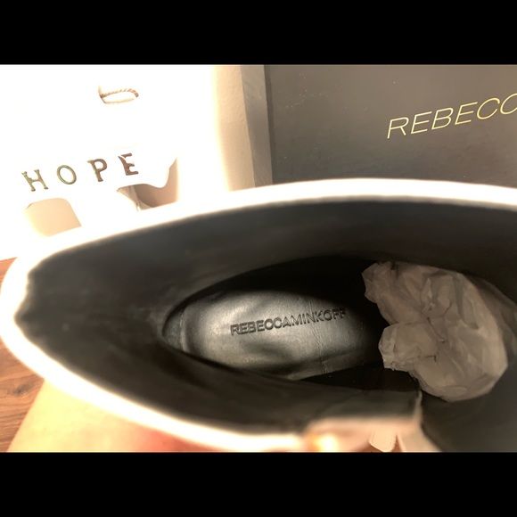 Rebecca Minkoff White Ankle Boots - Picture 16 of 16